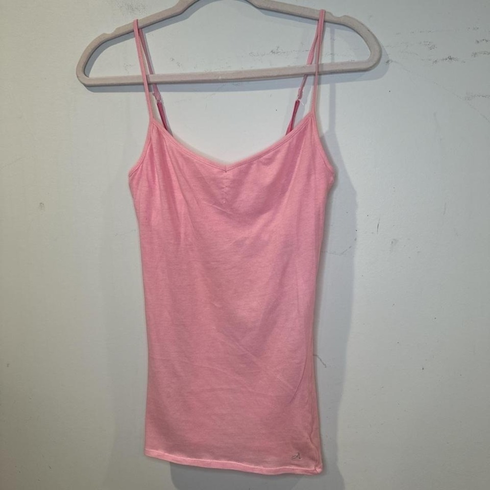 Vintage Y2K Upcycled American Eagle Pink Bra Tank Top Adjustable Straps SMALL - Picture 6 of 8